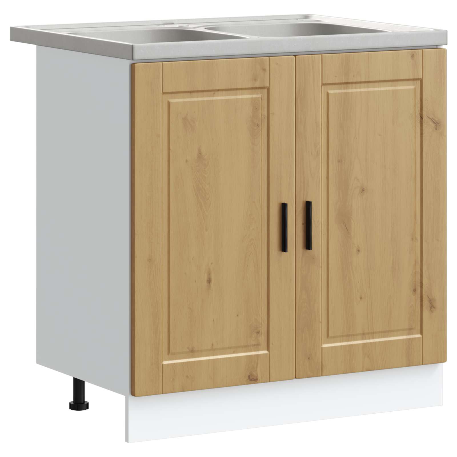 Vaskeskabsbase Porto 2 Stk. 80 X 46 X 81,5 Cm - Billede 2