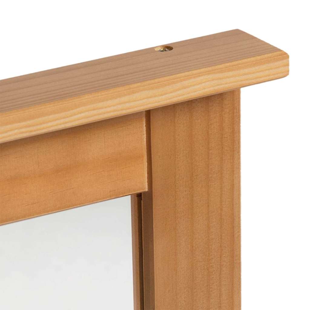 Spejl Vigo Honningfarvet 55,5 X 5 X 70 Cm Massivt Fyrretræ - Billede 7