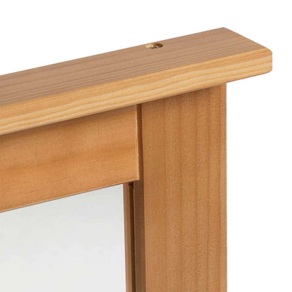 Spejl Vigo Honningfarvet 55,5 X 5 X 70 Cm Massivt Fyrretræ - Billede 7