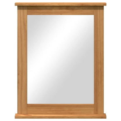 Spejl Vigo Honningfarvet 55,5 X 5 X 70 Cm Massivt Fyrretræ - Billede 4