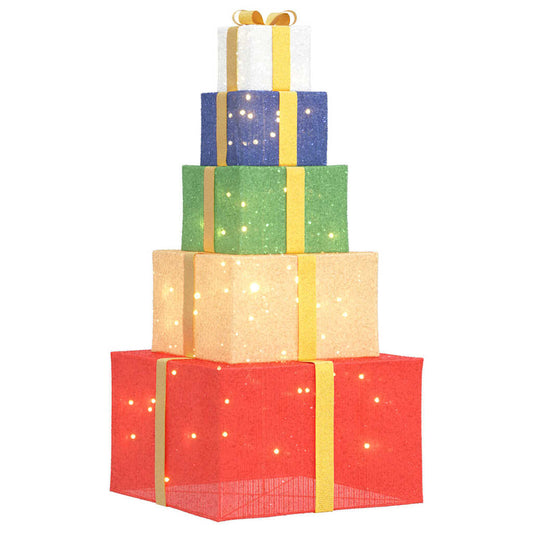 Juledekoration Gaveæske 250 Led'er Varm Hvid