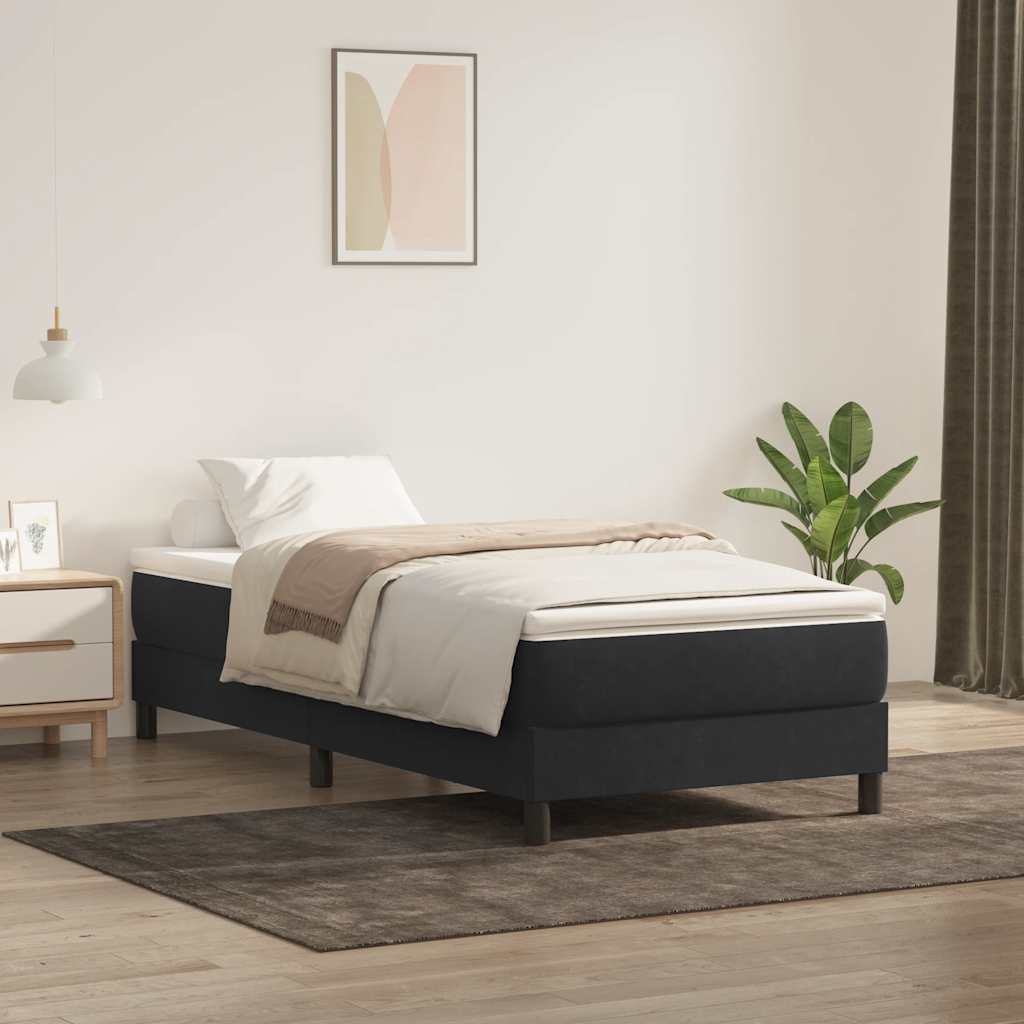 Kontinentalseng Uden Madras 100x210 Cm Fløjl - Billede 4