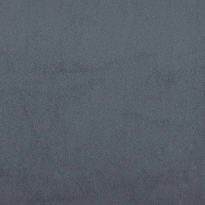 Kontinentalseng Med Madras 160x210 Cm Fløjl Mørkegrå - Billede 11