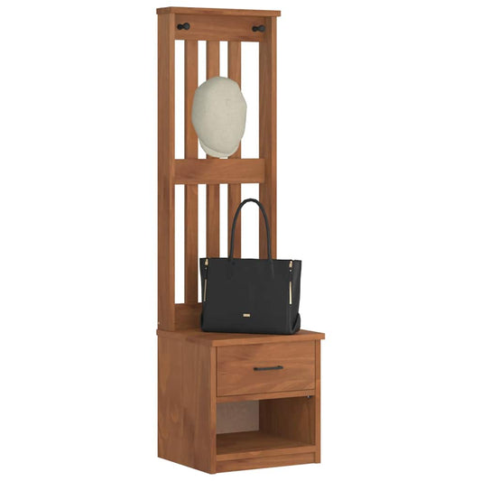 Hall Træ Sandens 45X40X159,5 Cm Massivt Fyrretræ