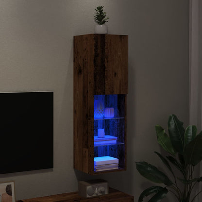 Tv-bord Med Led-lys 40,5x30x90 Cm - Variant 857676