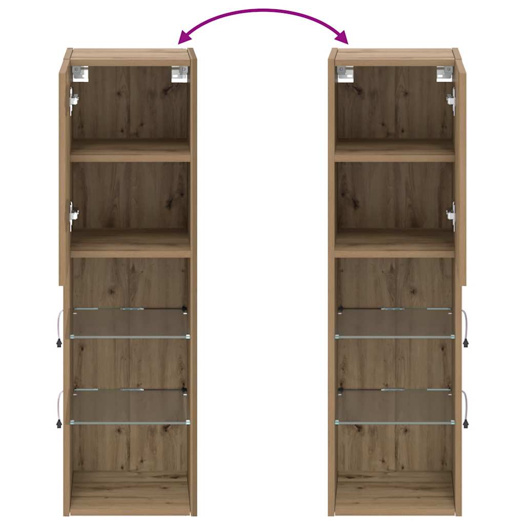 TV-bord Med LED-lys - Billede 10