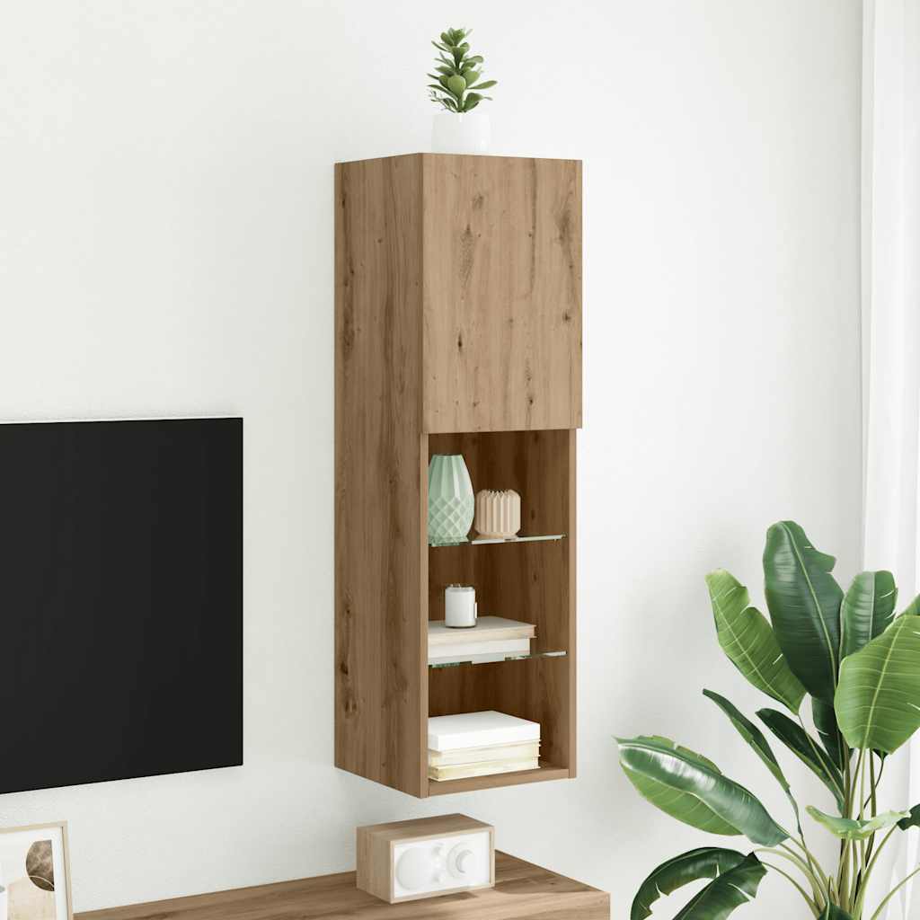 TV-bord Med LED-lys - Hovedbillede