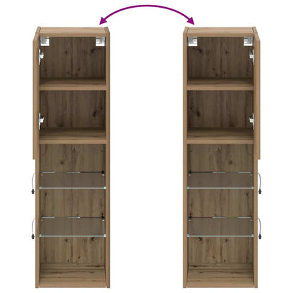 TV-borde Med LED-lys - Billede 11