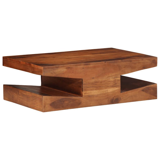 Sofabord 90X60X30 Cm Massivt Akacietræ