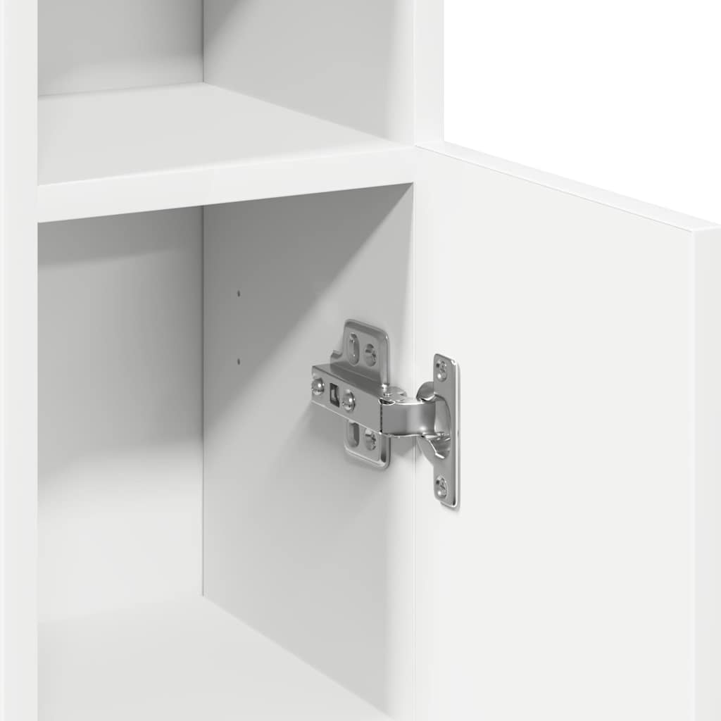 Badeværelsesskab Med Rulleholder 20,5x22x90 Cm - Billede 10