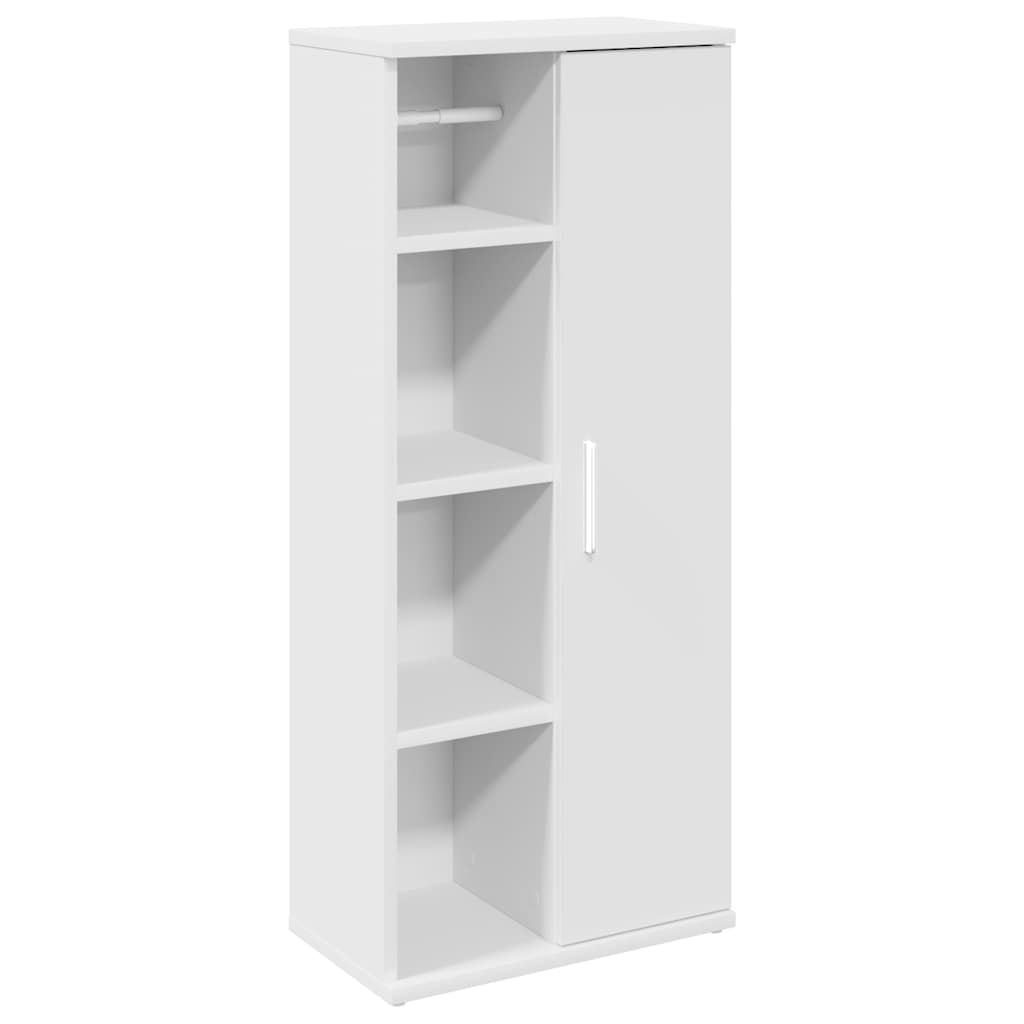 Badeværelsesskab Med Rulleholder 39x22x90 Cm - Billede 2