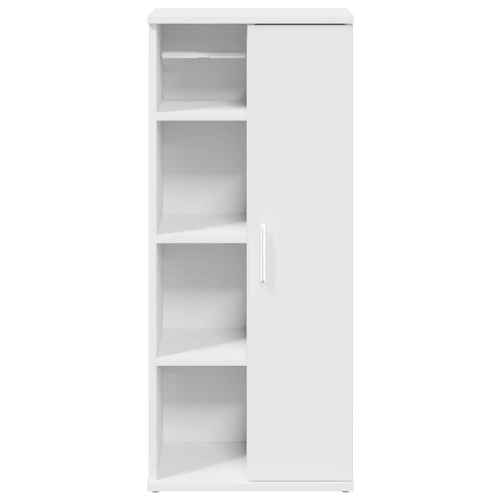 Badeværelsesskab Med Rulleholder 39x22x90 Cm - Billede 4