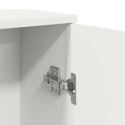 Badeværelsesskab Med Rulleholder 39x22x90 Cm - Billede 10