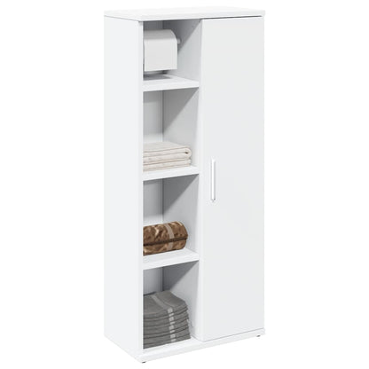 Badeværelsesskab Med Rulleholder 39x22x90 Cm - Hovedbillede