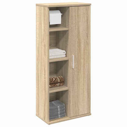 Badeværelsesskab Med Rulleholder 39x22x90 Cm