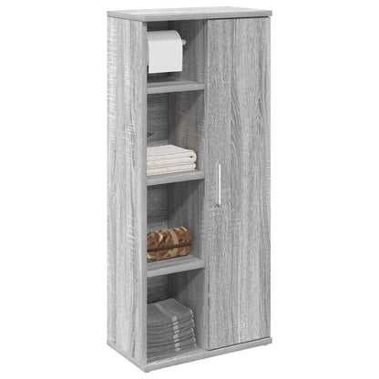 Badeværelsesskab Med Rulleholder 39x22x90 Cm