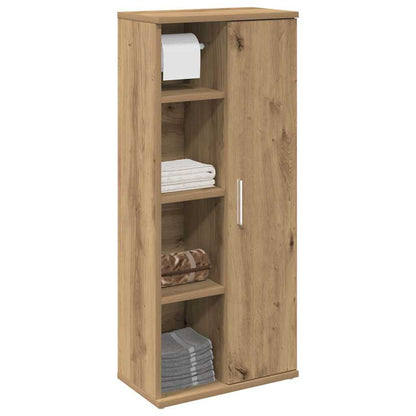 Badeværelsesskab Med Rulleholder 39x22x90 Cm