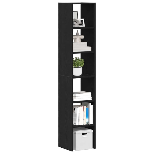Bogreoler Stabelbare 2 Stk. 30X30X80 Cm Konstrueret Træ -Eg