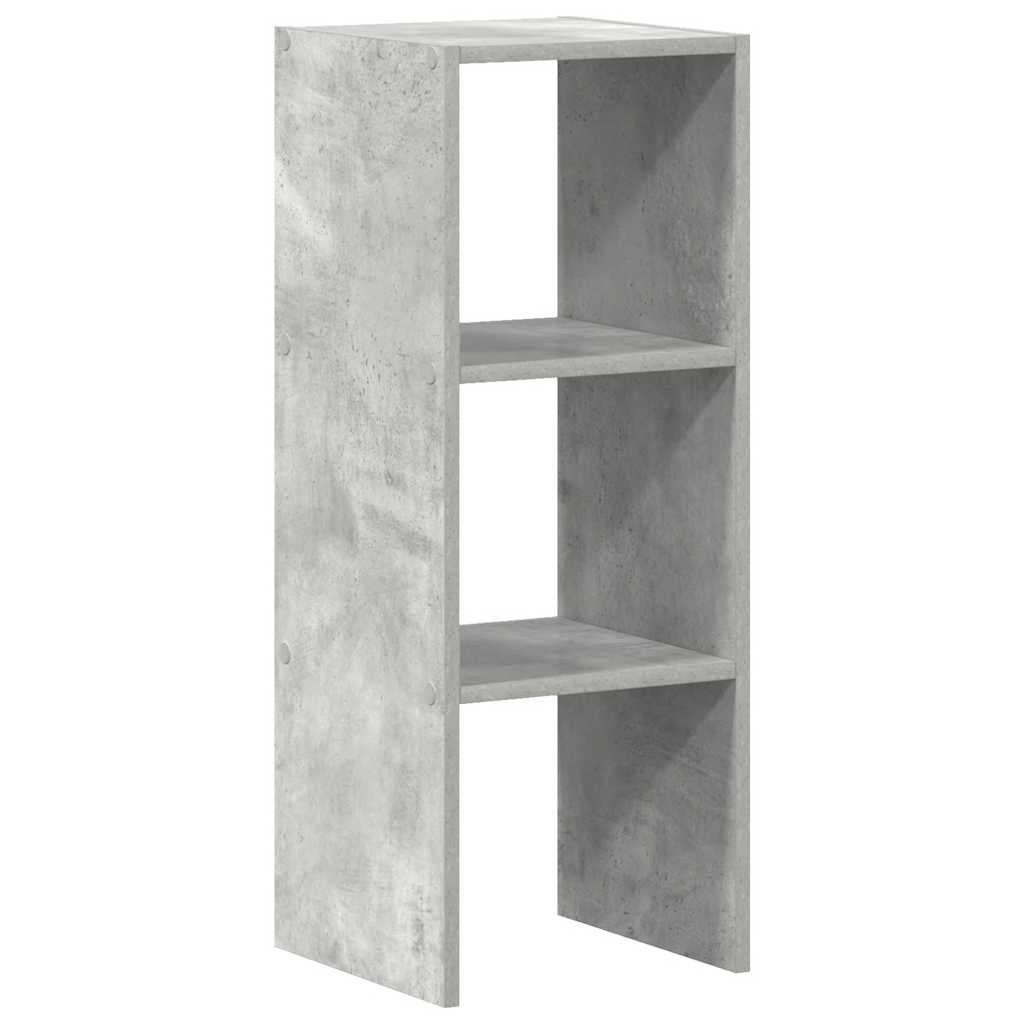 Bogreol Stabelbar 30x30x80 Cm Konstrueret Træ - Billede 2