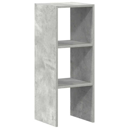 Bogreol Stabelbar 30x30x80 Cm Konstrueret Træ - Billede 2
