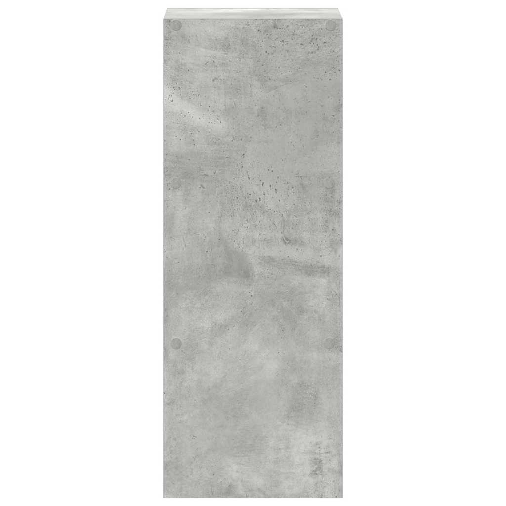 Bogreol Stabelbar 30x30x80 Cm Konstrueret Træ - Billede 5