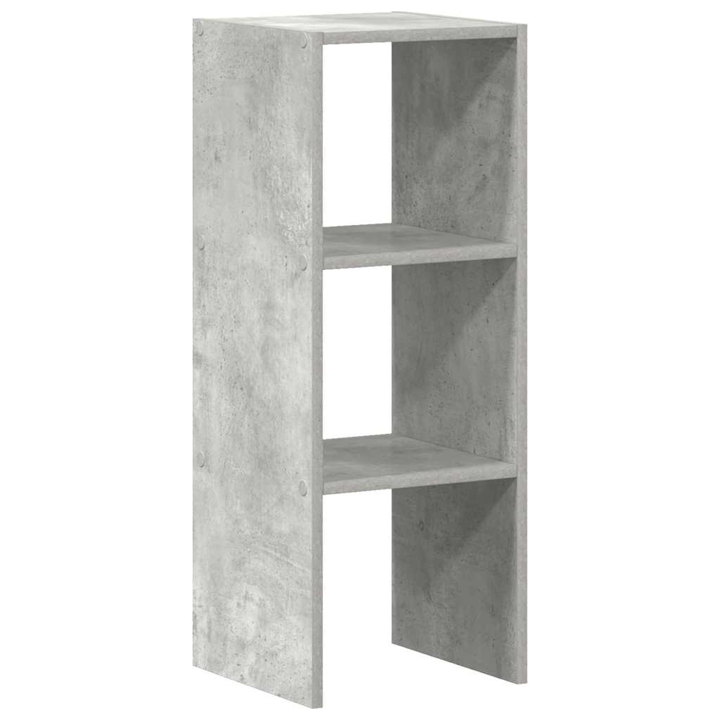 Bogreol Stabelbar 30x30x80 Cm Konstrueret Træ - Billede 6