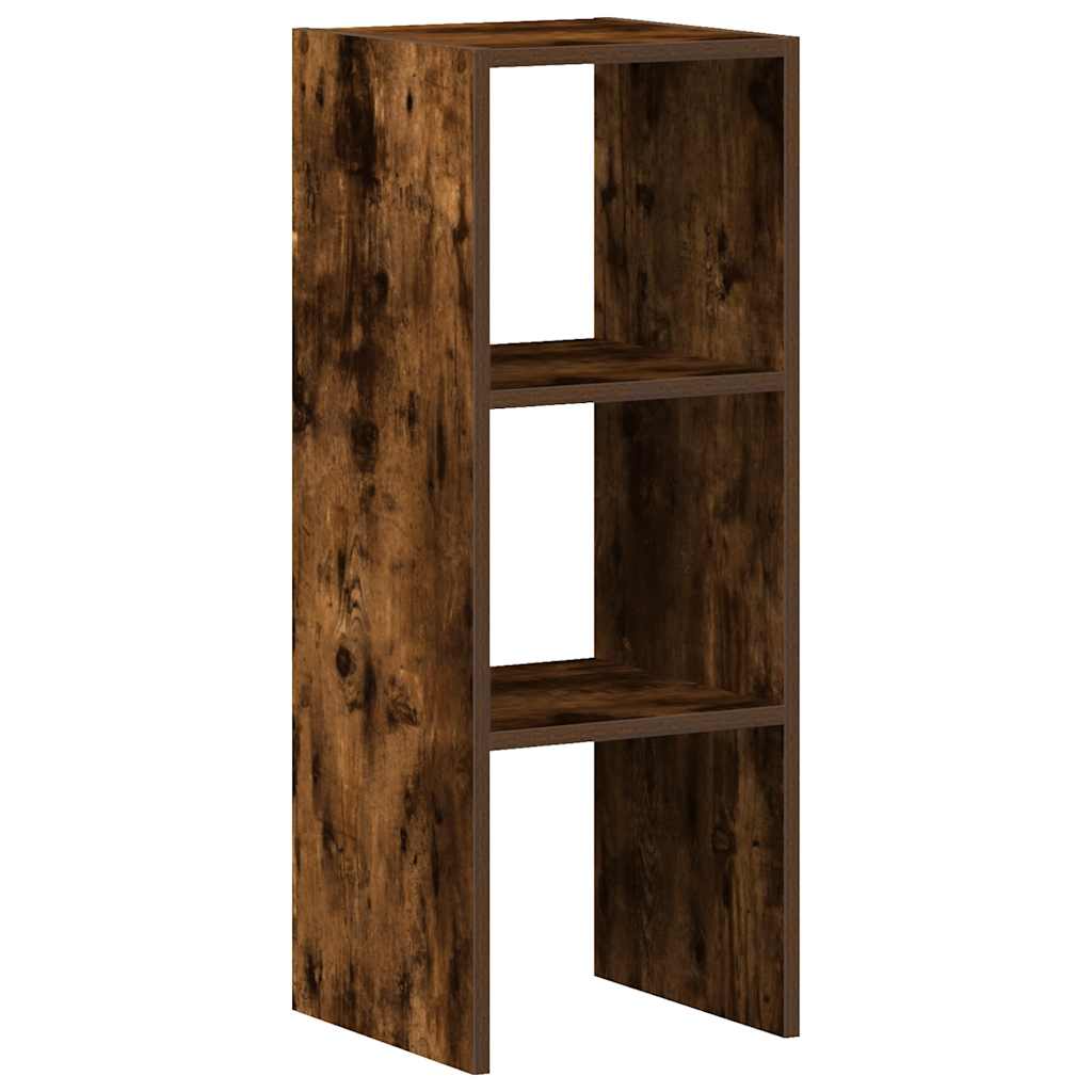 Bogreol Stabelbar 30X30X80 Cm Etræsfinish