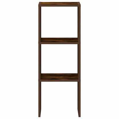 Bogreol Stabelbar 30X30X80 Cm Etræsfinish