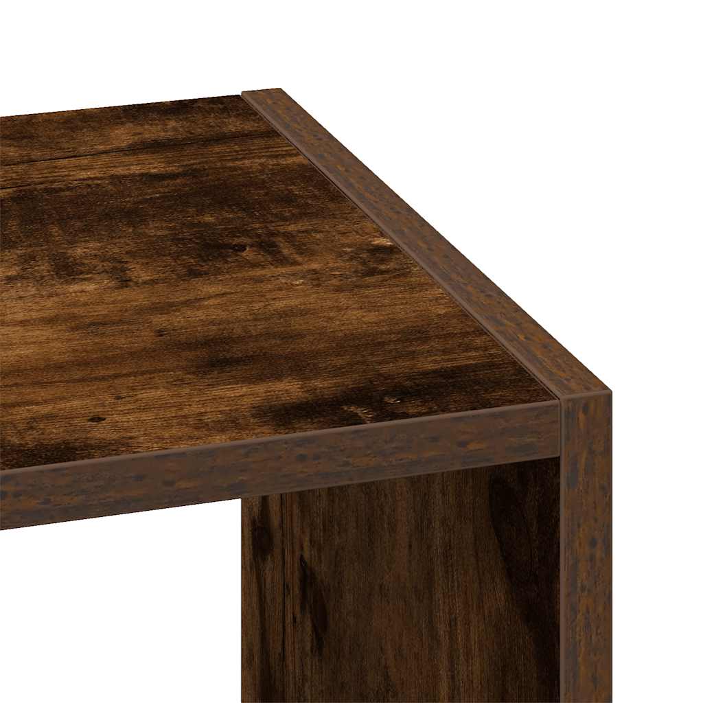 Bogreol Stabelbar 30X30X80 Cm Etræsfinish