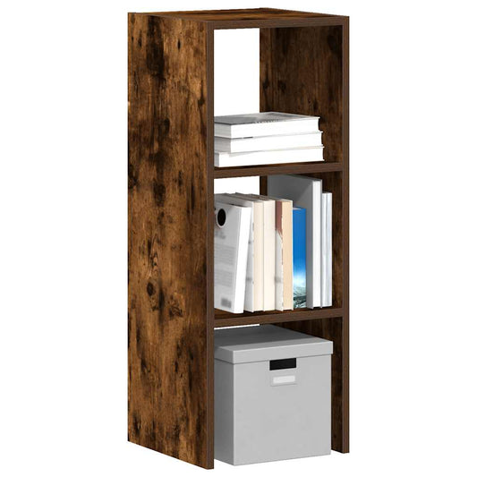 Bogreol Stabelbar 30X30X80 Cm Etræsfinish