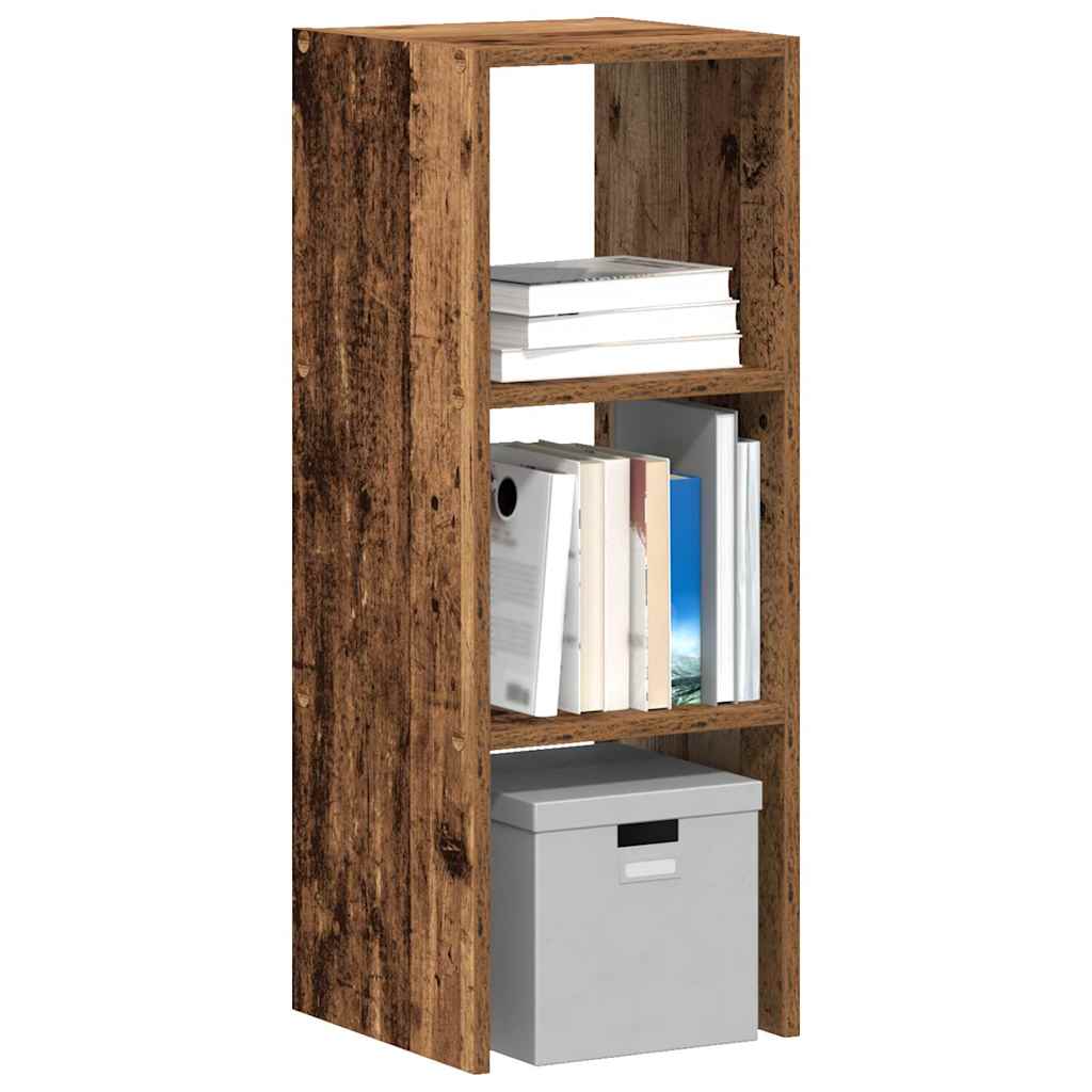 Bogreol Stabelbar 30x30x80 Cm Konstrueret Træ - Variant 858817