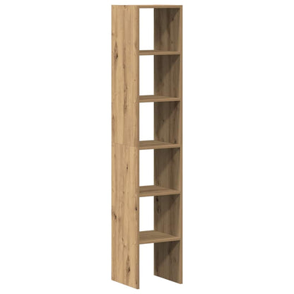 Bogreoler Stabelbare 2 Stk. 30X30X80 Cm Egetræsfarvet
