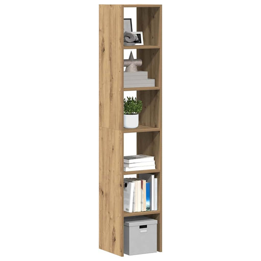 Bogreoler Stabelbare 2 Stk. 30X30X80 Cm Egetræsfarvet