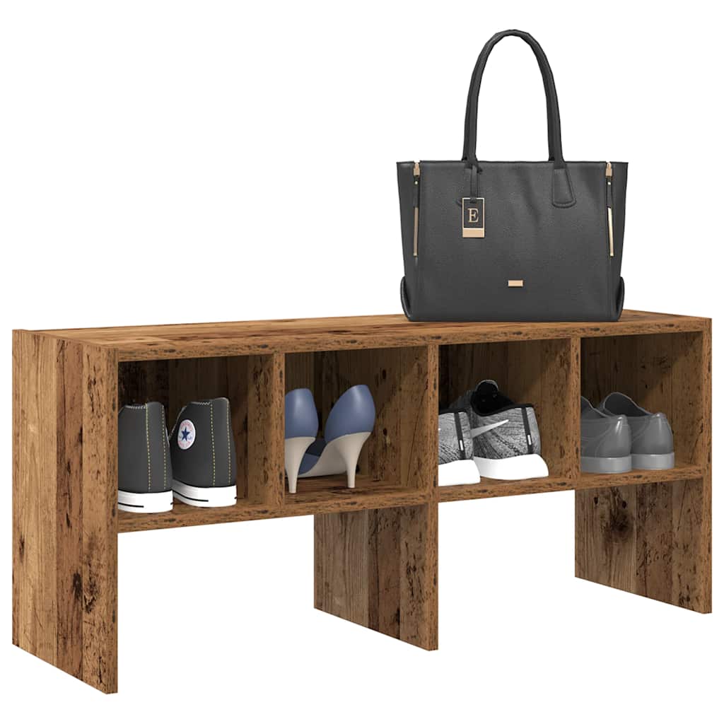 Skostativer Stabelbare 89,5x30x40 Cm Træ - Hovedbillede