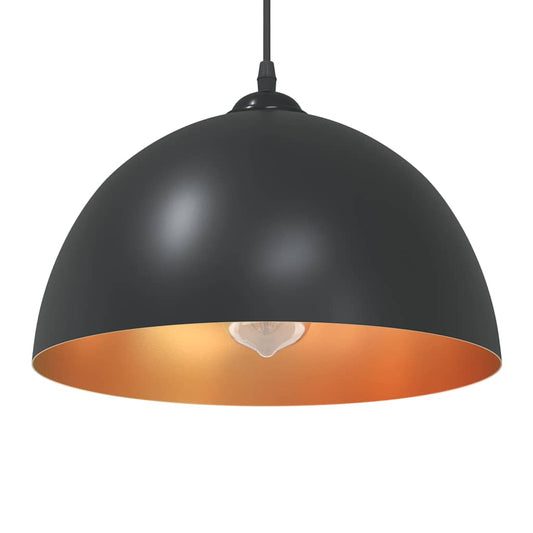 Pendellamper 2 Stk Højdejusterbar E27 Ø 30 Cm Metal
