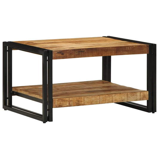 Sofabord 70X50X38 Cm Massivt Ru Mangotræ Brun