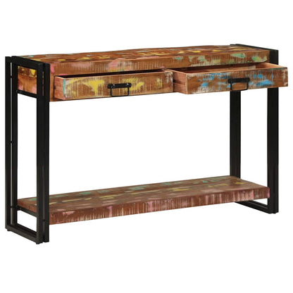 Konsolbord Flerfarvet Solid Genbrugs Træ - Variant 4102735