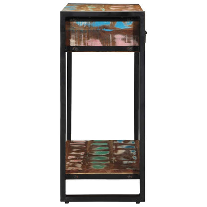 Konsolbord Flerfarvet Solid Genbrugs Træ - Billede 6