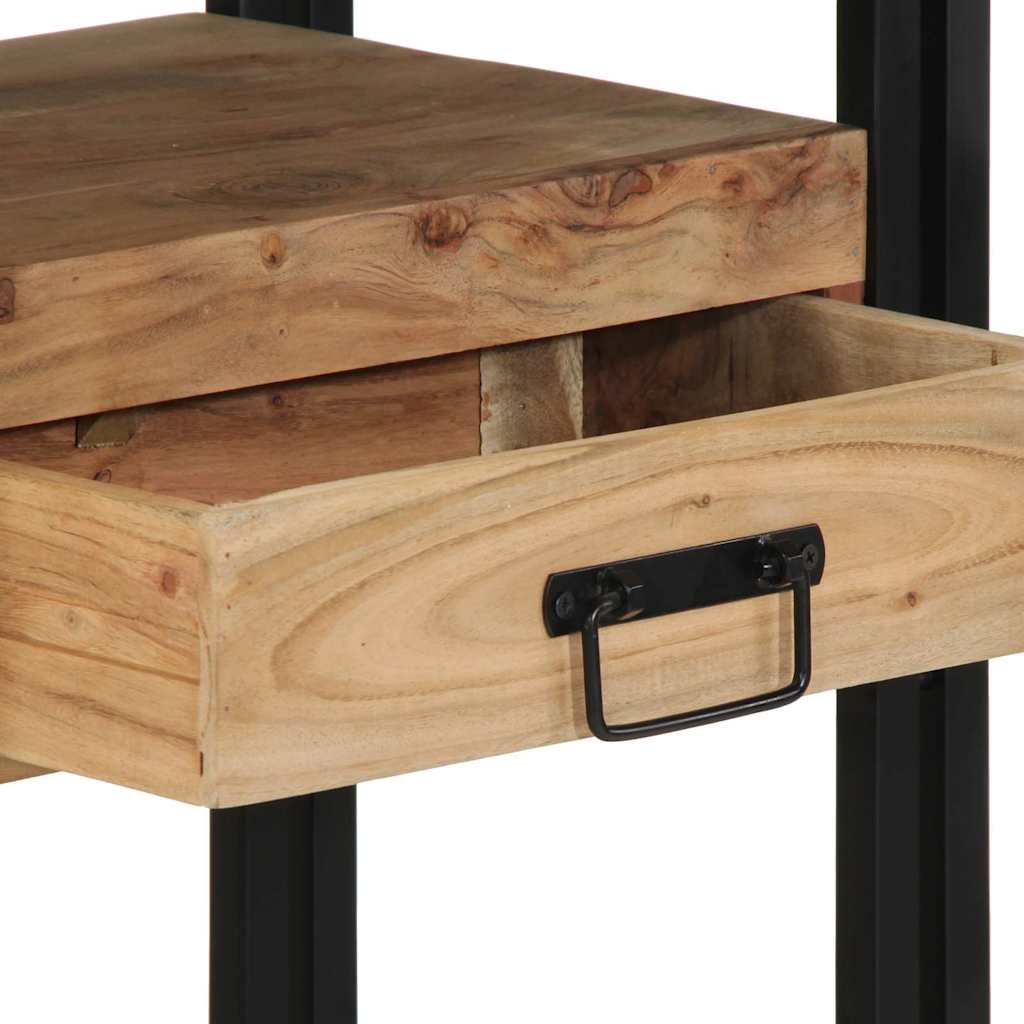Konsolbord Med Skuffe Brun - Billede 9