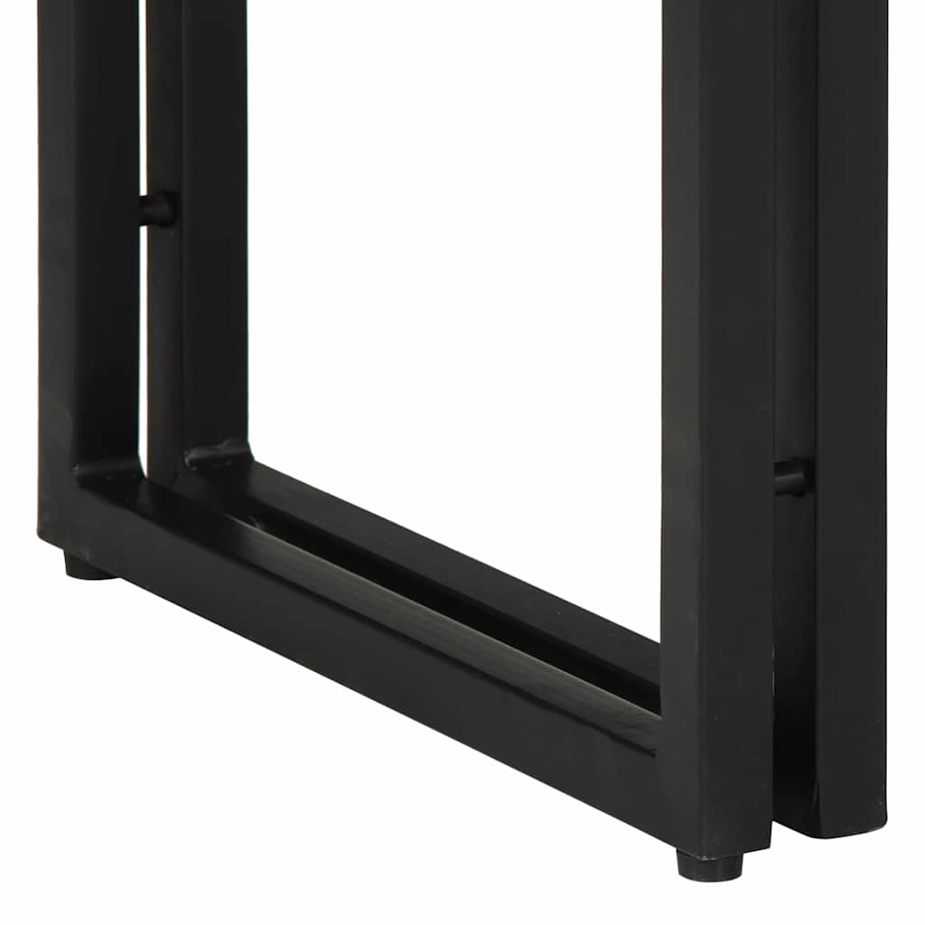 Konsolbord Flerfarvet Solid Genbrugs Træ - Billede 10