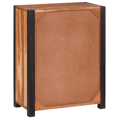 Sideboard 3 Pcs Brun 110 X 30 X 75 Cm Massivt Akacietræ - Billede 6