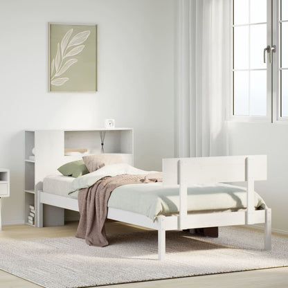 Seng Med Reol Uden Madras Massivt Fyrretræ