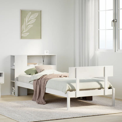 Seng Med Reol Uden Madras Massivt Fyrretræ