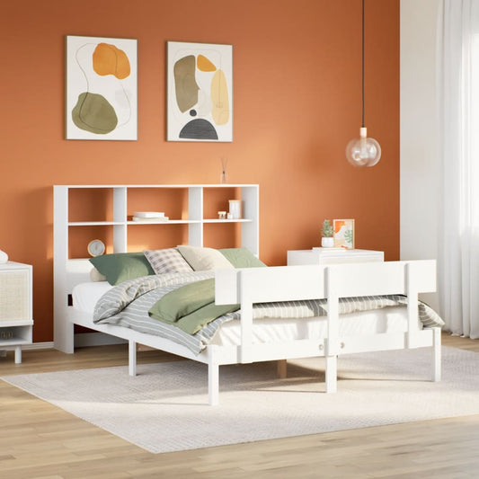 Seng Med Reol Uden Madras Massivt Fyrretræ