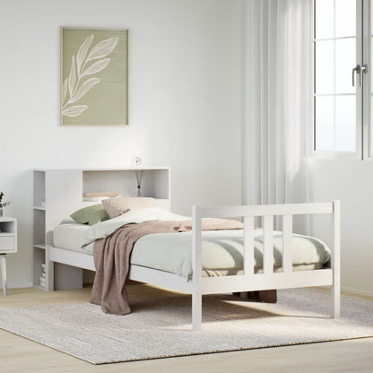 Seng Med Reol Uden Madras Massivt Fyrretræ