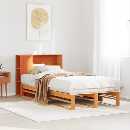 Seng Med Reol Uden Madras 100X200Cm Massivt Træ