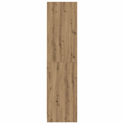Klædeskab 50x50x200 Cm Konstrueret Træ Kunsteg - Billede 5
