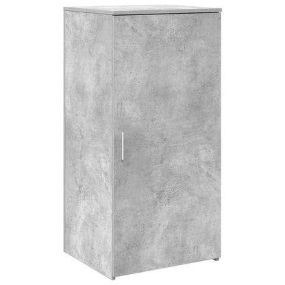 Receptionsskranke 200x50x103,5 Cm Konstrueret Træ Beton Grå - Billede 9
