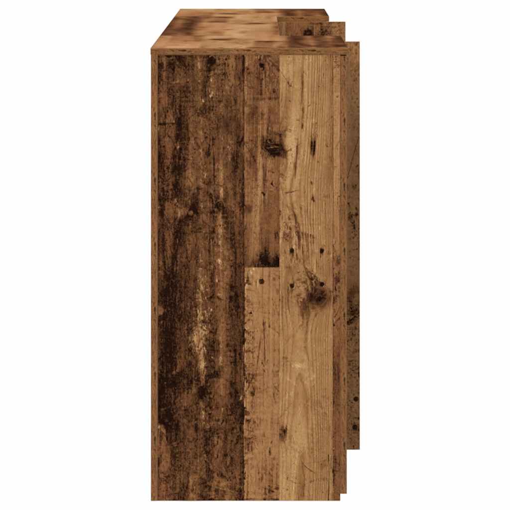 Receptionsskranke 200x50x103,5 Cm Konstrueret Træ Antikt Træ - Billede 10
