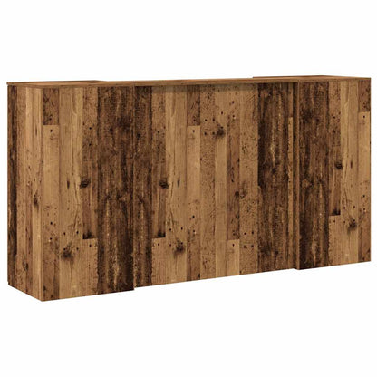Receptionsskranke 200x50x103,5 Cm Konstrueret Træ Antikt Træ - Billede 11